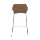 Daniella - Contemporary Fixed Height Barstool (Set of 2)