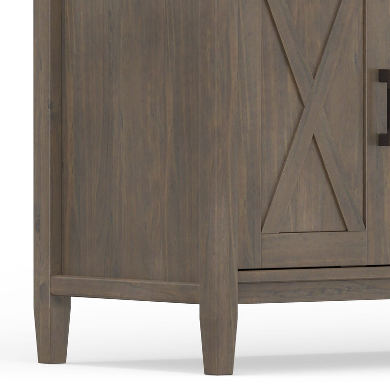 Ela - TV Media Stand - Smoky Brown