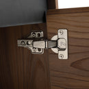 Bathroom Vanity Set With Resin Countertop Sink And 2 Doors, Engineered Wood