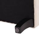 Kathy - Roll Arm Entryway Accent Bench - Sky Neutral Beige