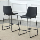 Retro Bar Chairs, Comfortable Stools (Set of 2)