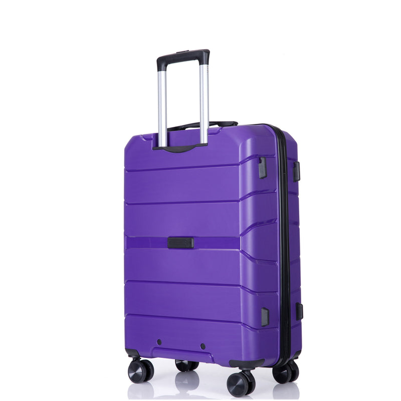 Hardshell Suitcase Spinner Wheels Lightweight Durable Suitcase With Tsa Lock, 3 Piece Set