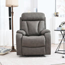 Lift Chair Recliner Power Remote Control Recliner Sofa Relax Soft Chair Anti - Skid Australia Cashmere Fabric Furniture Living Room - Dark Gray