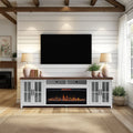 Hampton - Fireplace TV Stand Console