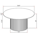 Rowena - Faux Marble Coffee Table Set