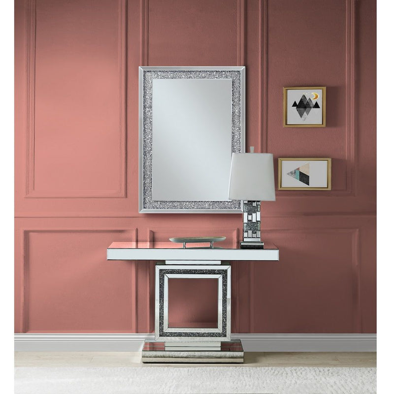 Noralie - 30" Table Lamp - Mirrored & Faux Diamonds
