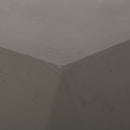 Side Table With Geometric Design