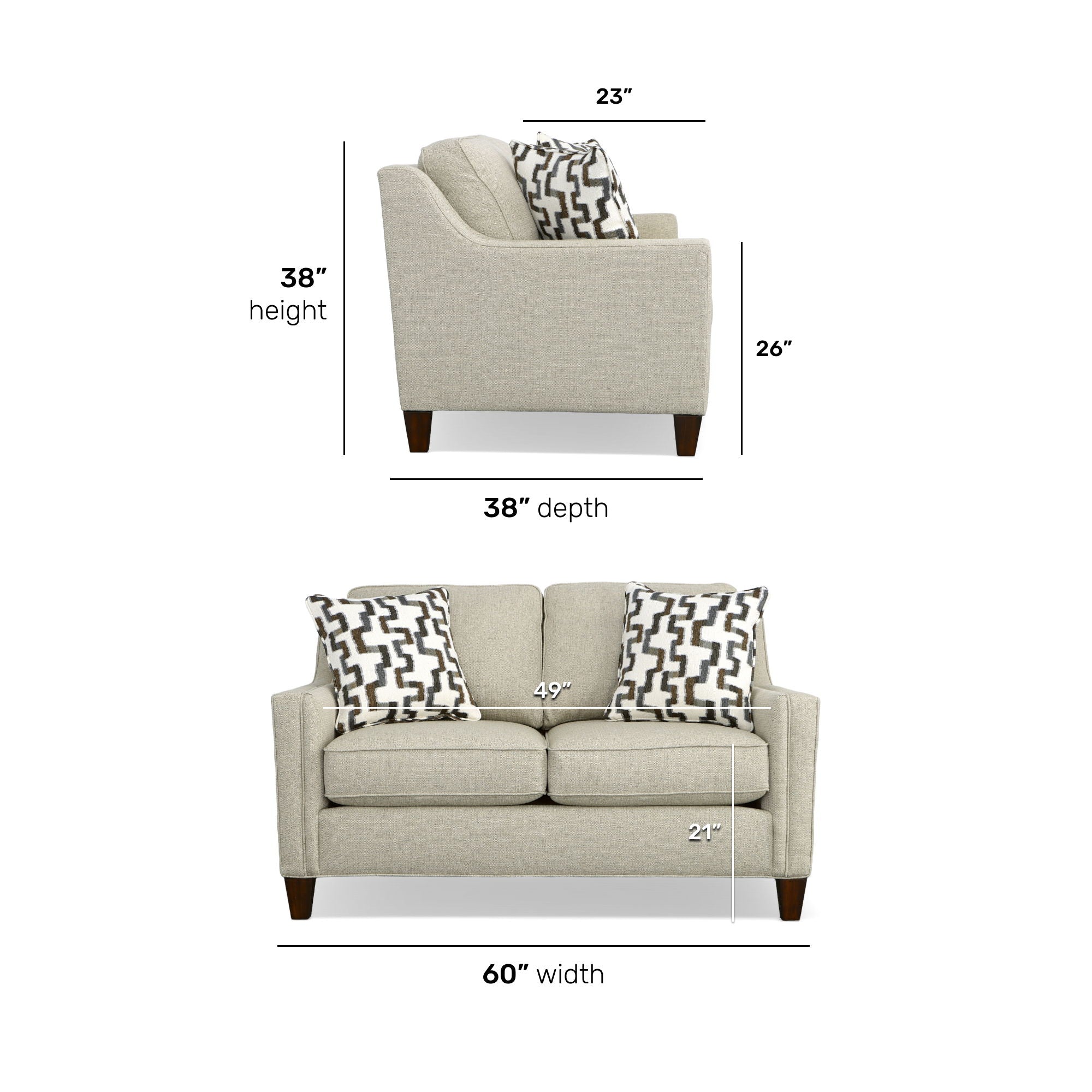 Finley - Stationary Loveseat