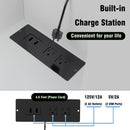 40.95" Newly Designed Smart Mirror Dressing Table With Drawers And Storage Cabinet, Dressing Table With Dressing Pad For Bedroom, Dressing Room