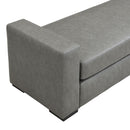 Ottoman With Unique Armrest Design For Living Spaces