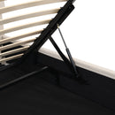 Elegant Upholstered Platform Bed With Hydraulic Storage System