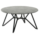Hadi - Round Smarttop Coffee Table Set