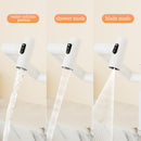 Bathroom Sink Faucet With Spray Function And Temperature Display, Anti Skid Switch, 360 Degree Rotary