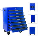 Rolling Metal Tool Chest With Drawers, Steel Storage Cabinet With Ball Bearing Slides