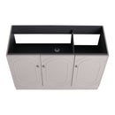Contemporary Freestanding Bathroom Vanity With Resin Sink & Soft-Close Cabinet Doors