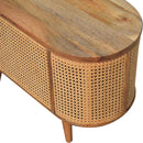 Larrisa - Rounded Lid Up Blanket Box - Oak