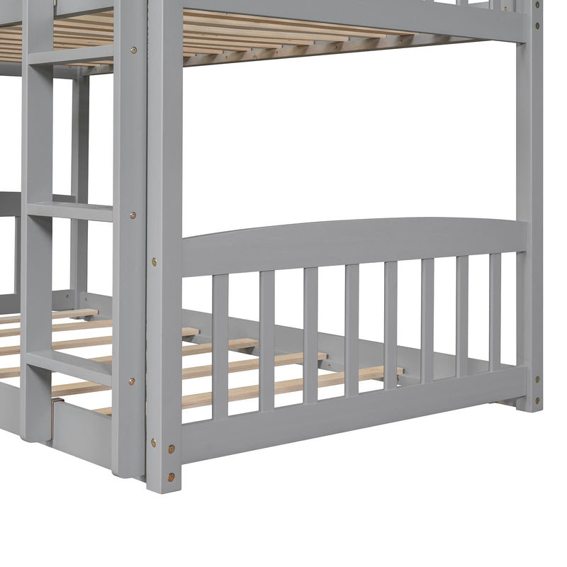Bunk Bed With Slide, House Bed With Slide