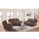 Atlantis - Power Motion Sofa With Power Motion Head Recliner - Heritage Brown