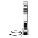 Euston - Heart Shaped Vanity Mirror - Silver