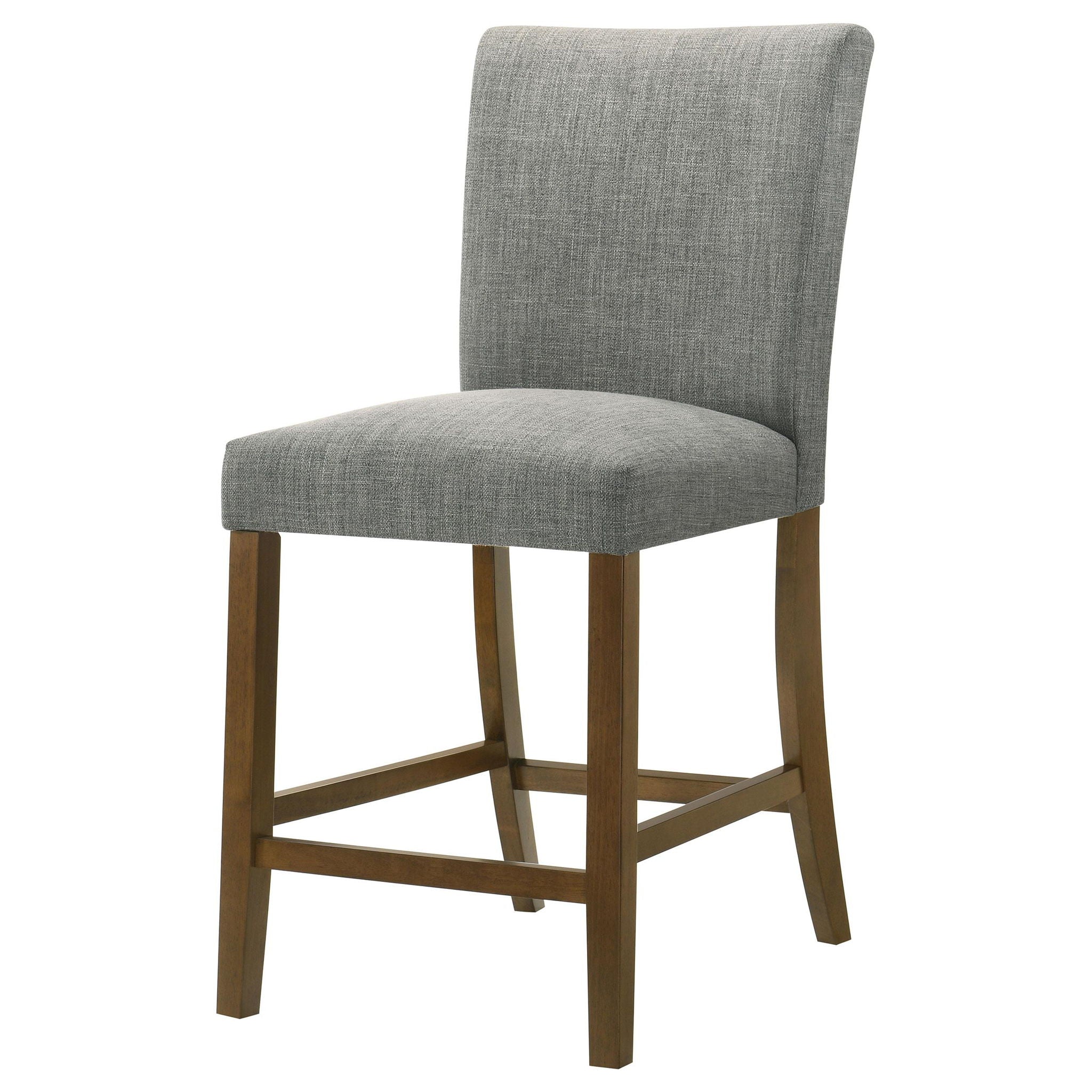 Paxton Upholstered Counter Height Dining Chair Grey (Set of 2) - Atlantic Fine Furniture Melbourne FL