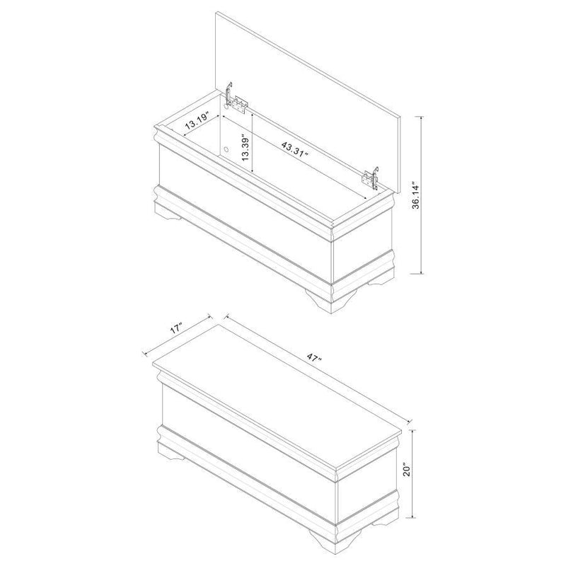 Pablo - Cedar Chest - Warm Brown