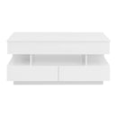 Multi Functional Lift Top Coffee Table With 2 Drawers