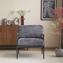 Modern Accent Chair With Plush Cushions, Cozy Seating