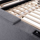 Upholstered Daybed With Storage Armrests, Trundle And Latest Integrated Bluetooth Audio System