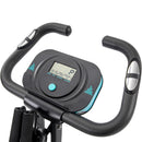 Exercise Bike Folding Stationary Bikes For Home With 16 Level Magnetic Resistance