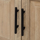 Modern Freestanding Bathroom Vanity With Ceramic Sink, Hot And Cold Faucet, Storage Cabinet & Open Shelf