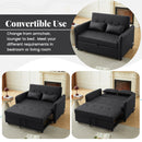 Convertible Sleeper Bed, Adjustable Oversized Armchair With 3 USB Ports