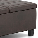 Ellis - Upholstered Coffee Table Storage Ottoman