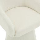 Modern Swivel Accent Chair With Ergonomic Barrel Design