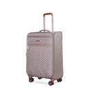 4 Piece Set, Softshell Suitcase Spinner Wheels Terylene Luggage Sets