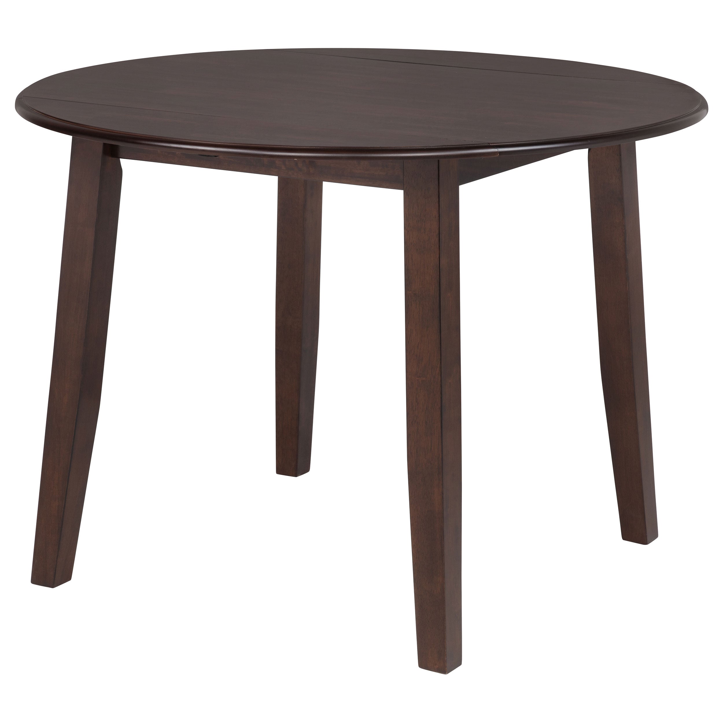 Barton 5-piece Round Wood Dining Table Set Dark Brown — view 5