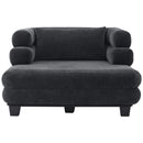 Oversized Chaise Lounge Sofa Bed With Deep Seat And Layered Armrests