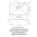 Drop In Kitchen Sink With Pull Down Faucet And Soap Dispenser