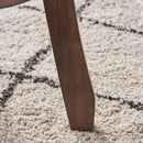 Primrose - Outdoor Acacia Wood Barstools With Foot Rest, (Set of 2) - Dark Brown