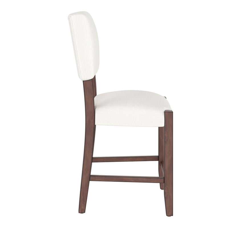 5 Piece Counter Height Dining Set With 4 Upholstered Chairs