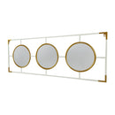 3 Mirror Piece Wall Mirror InRectangular Frame, Home Wall Decor For Bedroom Living Room