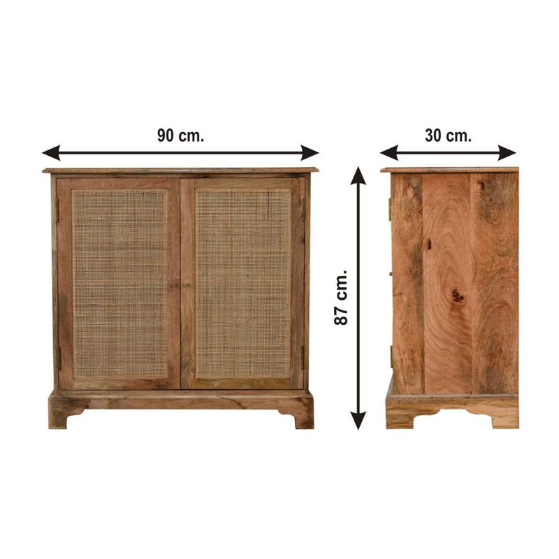 Close Knit Lounge Cabinet - Oak