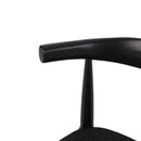 Mid Century Modern Dining Chair Set With Upholstered Seating