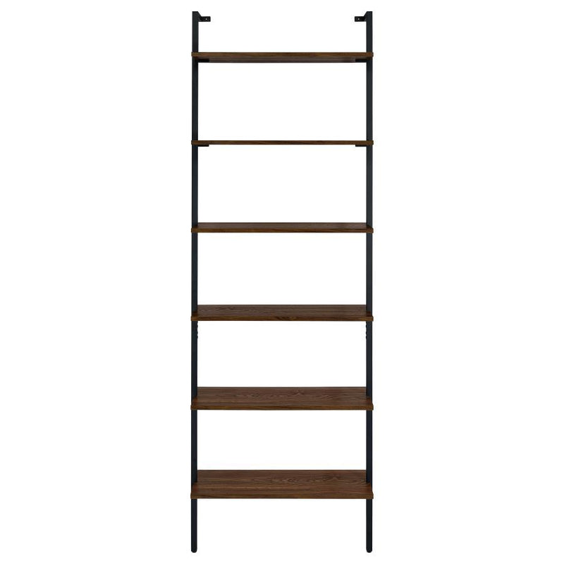 Owens - 3 Piece Wall Mounted Bookshelf Set - Walnut