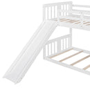 Bunk Bed With Convertible Ladder And Slide