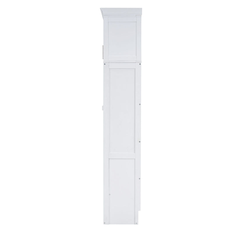 Murphy Modern Bed With Top Cabinets For Space Saving And Comfort