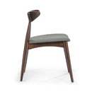 Retro Dining Chairs With Ergonomic Back (Set of 2)