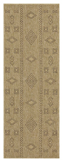 Earth - 5'3" X 7'3" Polypropylene Indoor, Outdoor Area Rug - Jute, Mocha