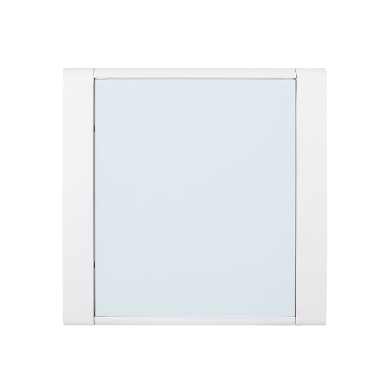 Cape Coral - Contemporary Side Table With Frosted Glass Top