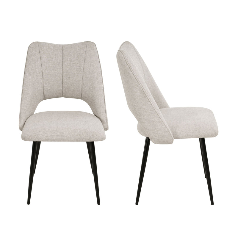 Chair With High Resilience Filling, Adjustable Feet For Kitchens (Set of 4)