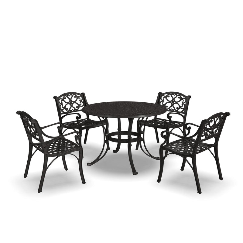 Sanibel - 42" Metal Outdoor Dining Set